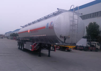 程力威牌型铝合金运油半挂车